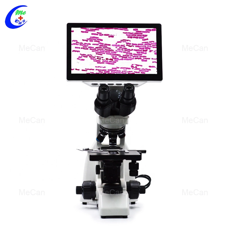 Cheap Price LED Illumination Hospital WiFi Digital HDMI Live Blood Analysis Microscope with Camera