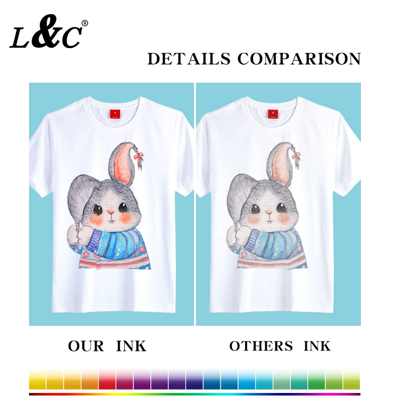 L&amp;C Personalizar Ciano Tinta Sublimação Sublimação de Tinta Epson F570 8850 L120 T5000, T3000