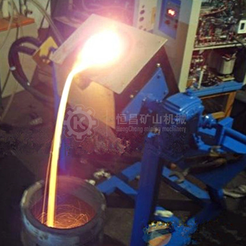 High Stability Medium Frequency 5kg 50kg 100kg 1ton Induction Melting Smelting Furnace