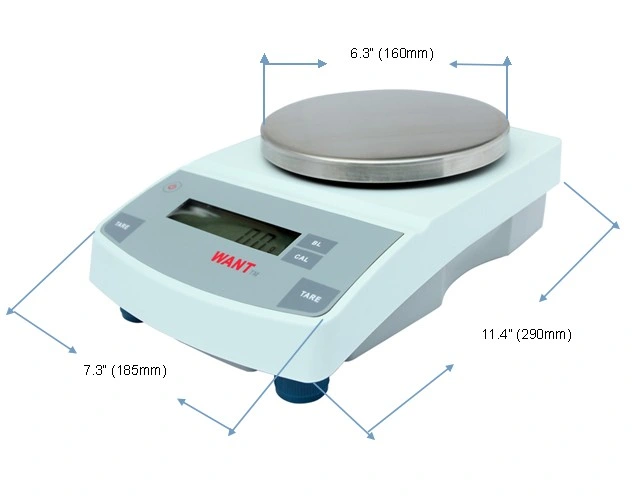 Aprovação ISO balança eletrônica de pesagem fácil (600G*0,01g)