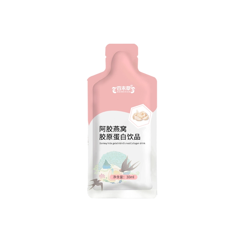 GMP Certificated OEM Donkey Hide Gelatin Bird's Nest Collagen Drink