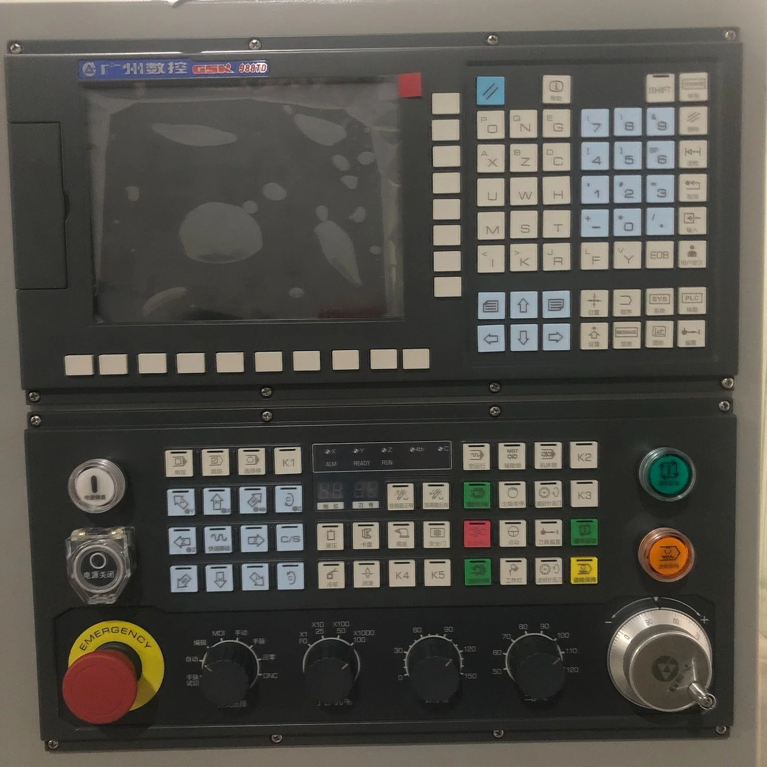 GSK988TA-H08CDC sistema avanzado de panel controlador de Marca CNC de torneado