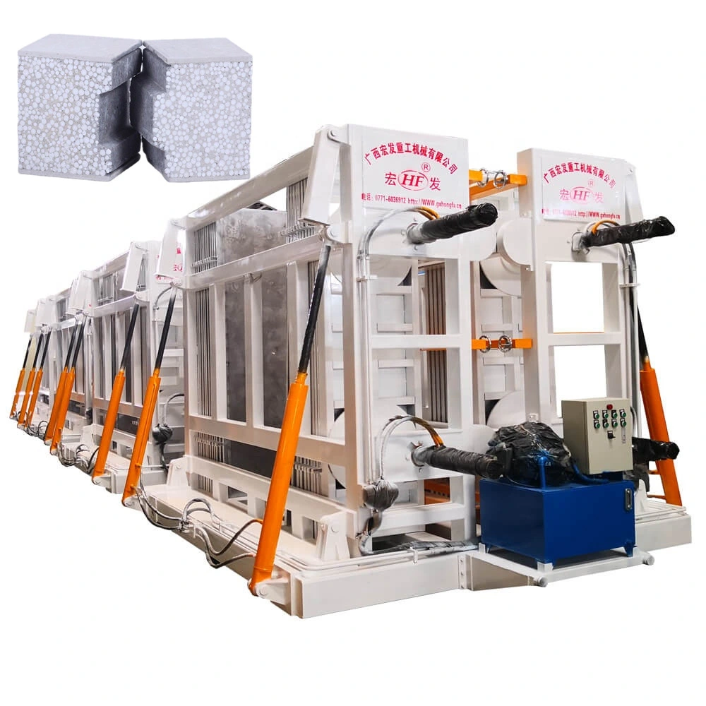 Lightweight EPS Assembly Wall Panels Sandwich Wall Panels Board Machine Thermal Insulation EPS Insert Cement Concrete Hollow Block Making Machine