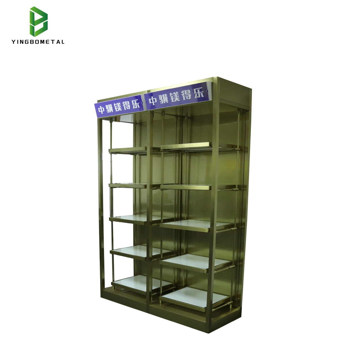 Customized Modern Commercial Luxury Wine Thermostat Bar Family Stainless Steel Display Cabinet