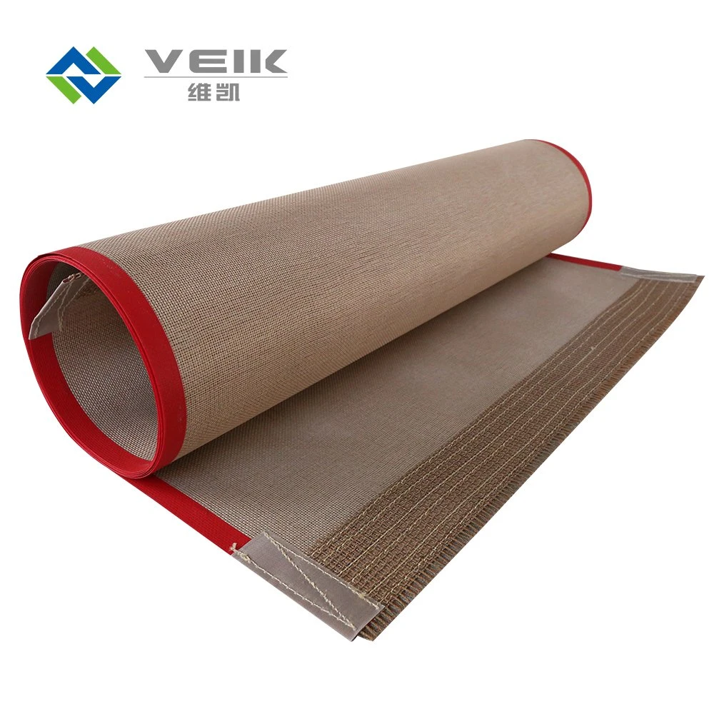 High Temperature PTFE Coated Fiberglass Mesh Conveyor Belts