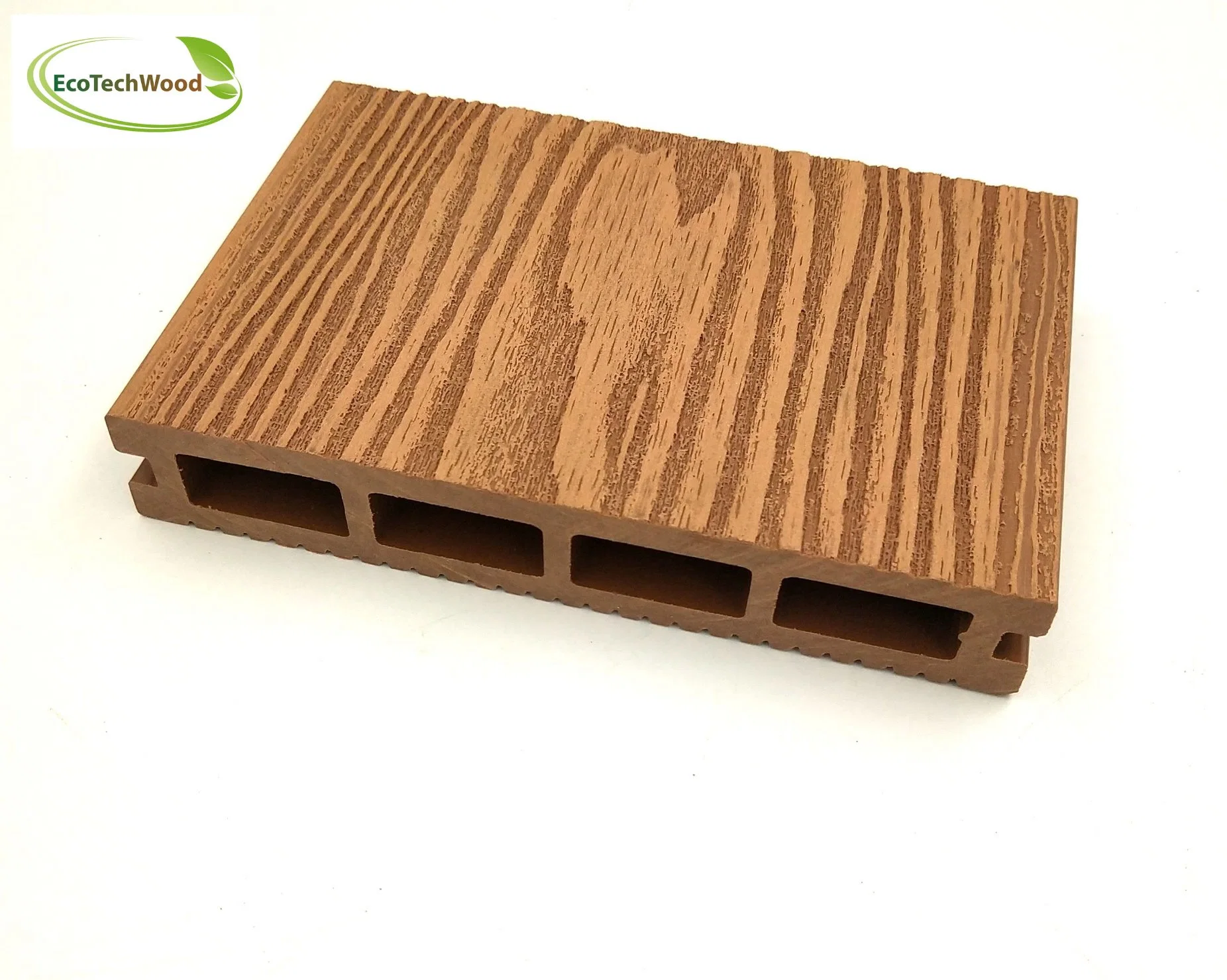 Hot Sales 3D Wood Grain WPC Wood Plastic Composite Decking