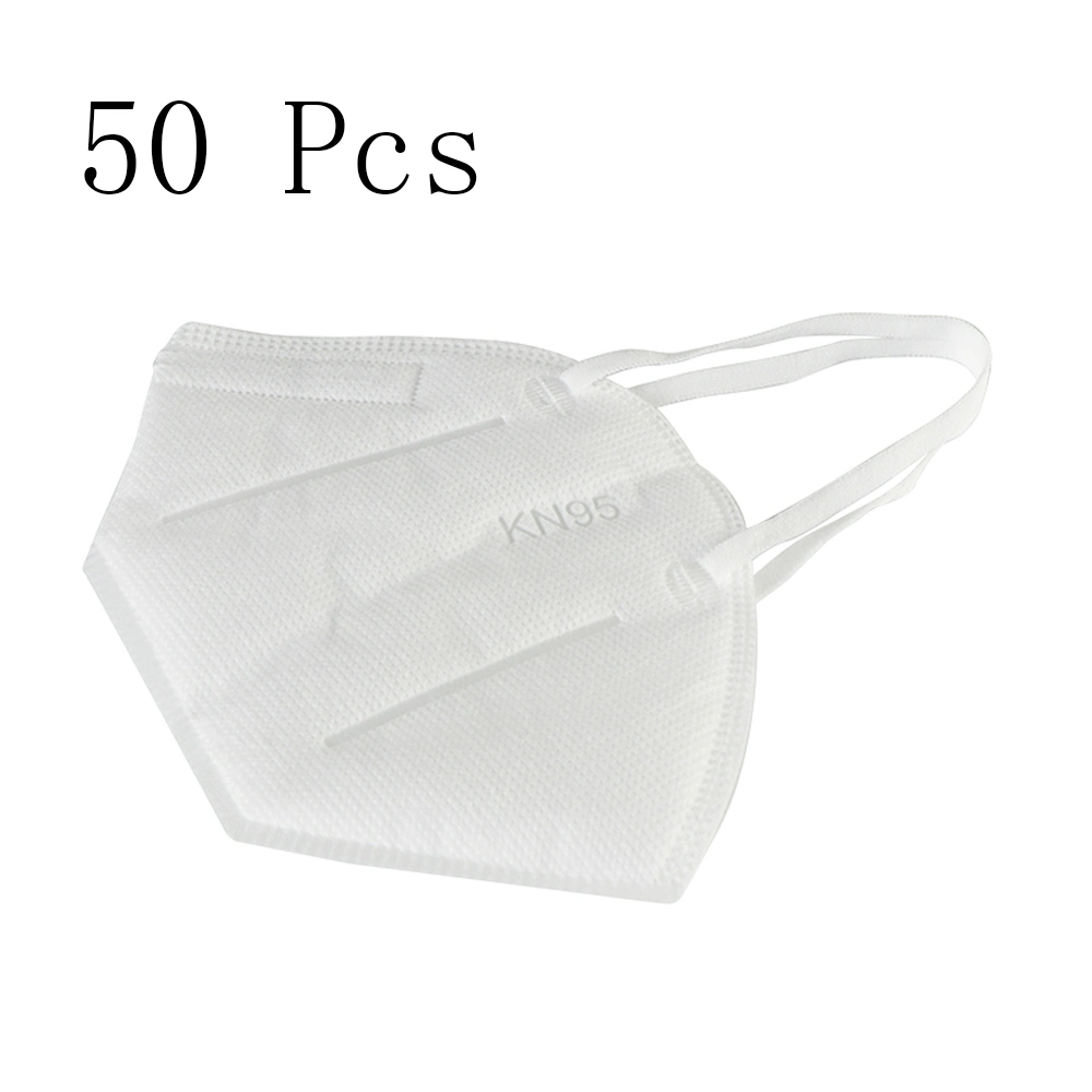 KN95 Face Mask Disposable Fashion Fabric Dust Protective Respirator Earloop Mask Shield Manufacture in Stocks FFP2
