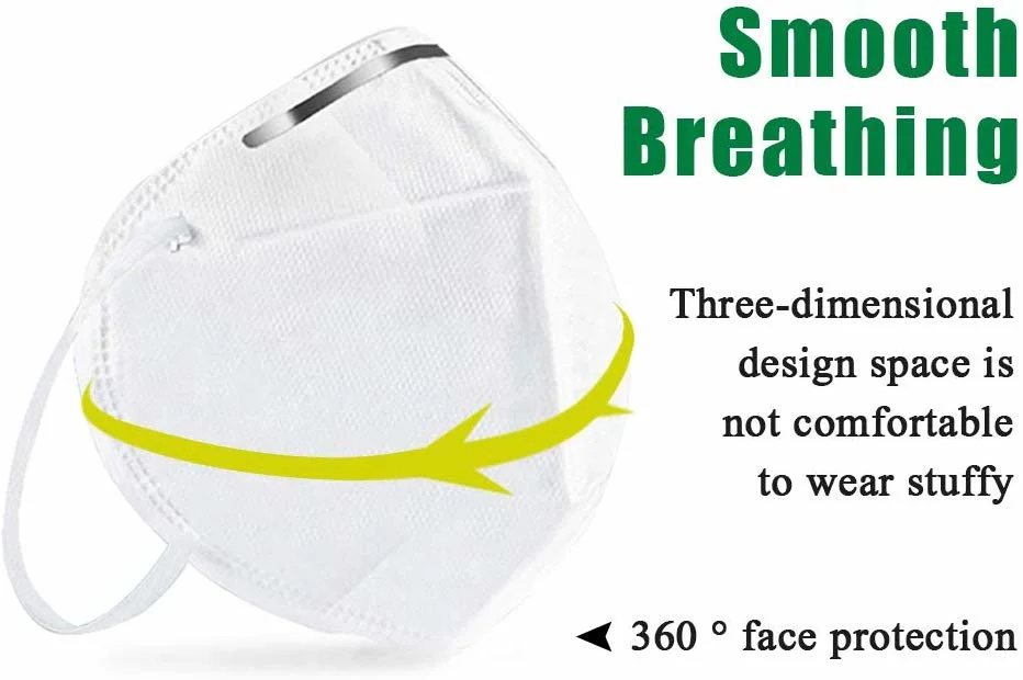 Face Mask FFP2 Protective KN95 Without Valve Standard Personal Protective Equipment KN95