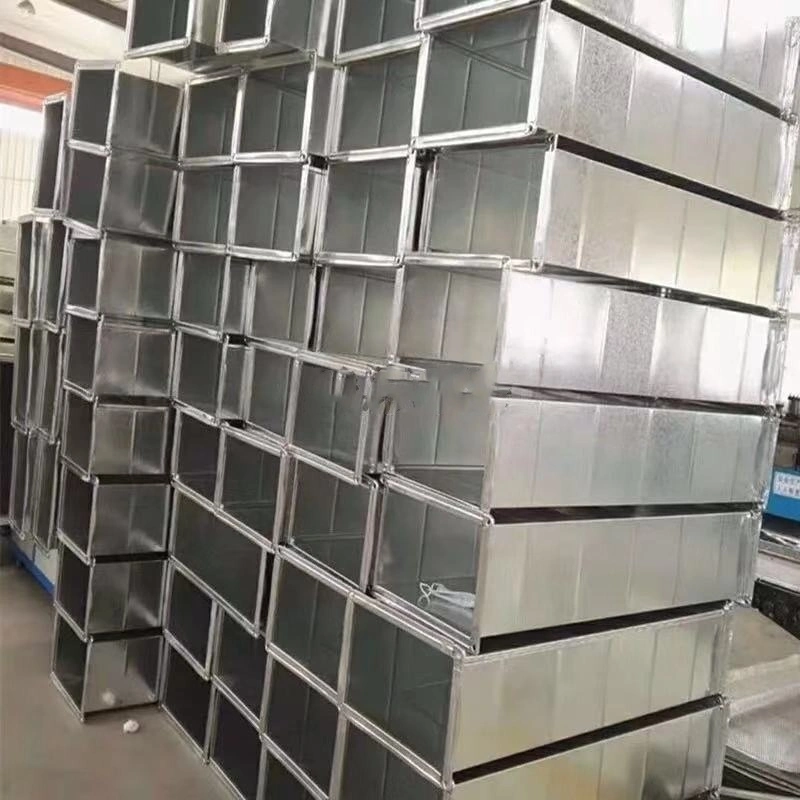 La ventilación de aire acondicionado Conducto de aire Rectangular duradera para el sistema HVAC