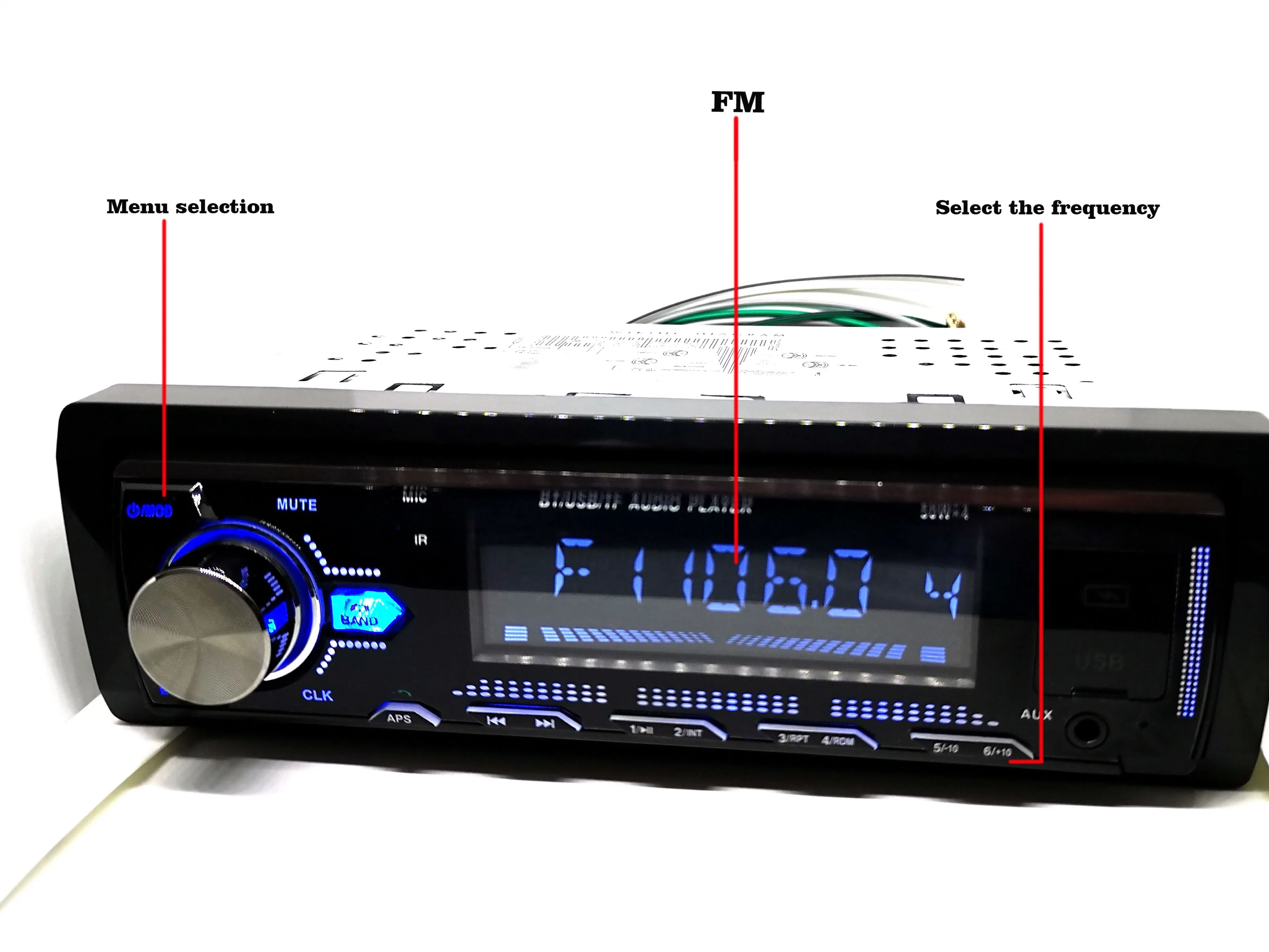 1 lecteur MP3 voiture DIN nouveaux modèles