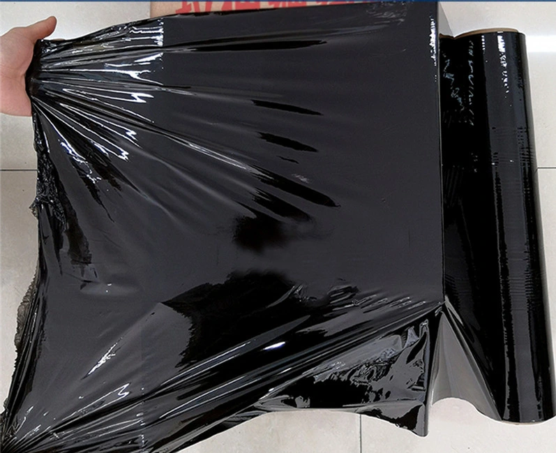 Black Stretch Packaging Film Usage LLDPE Stretch Film