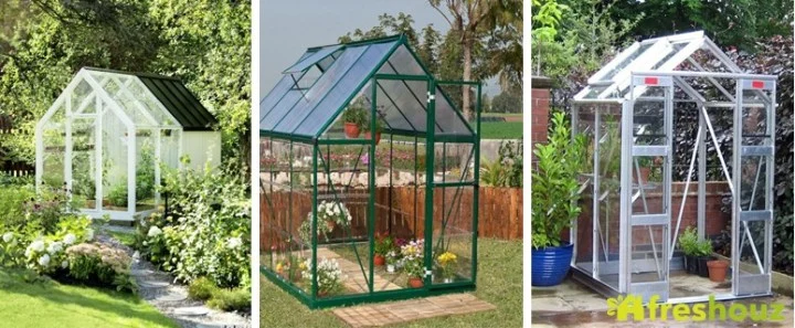 Polycarbonate Waterproof Garden Greenhouse Sunshade with Aluminum PC Greenhouse