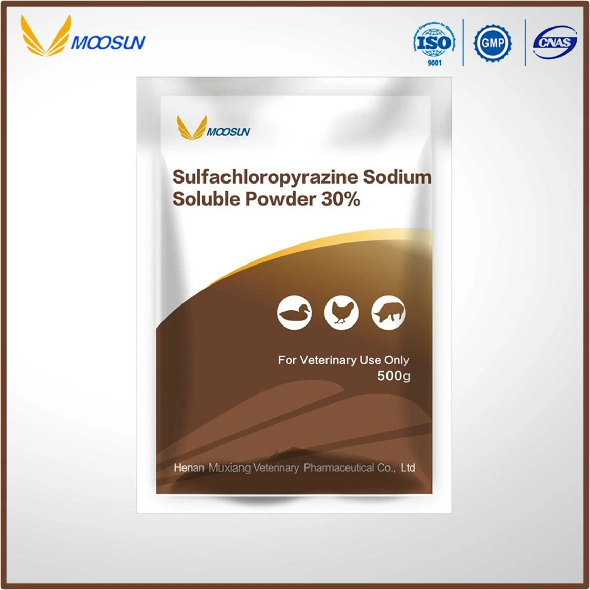 GMP ISO Veterinary Medicine Tylosin Tartrate Soluble Powder 50% for Animal