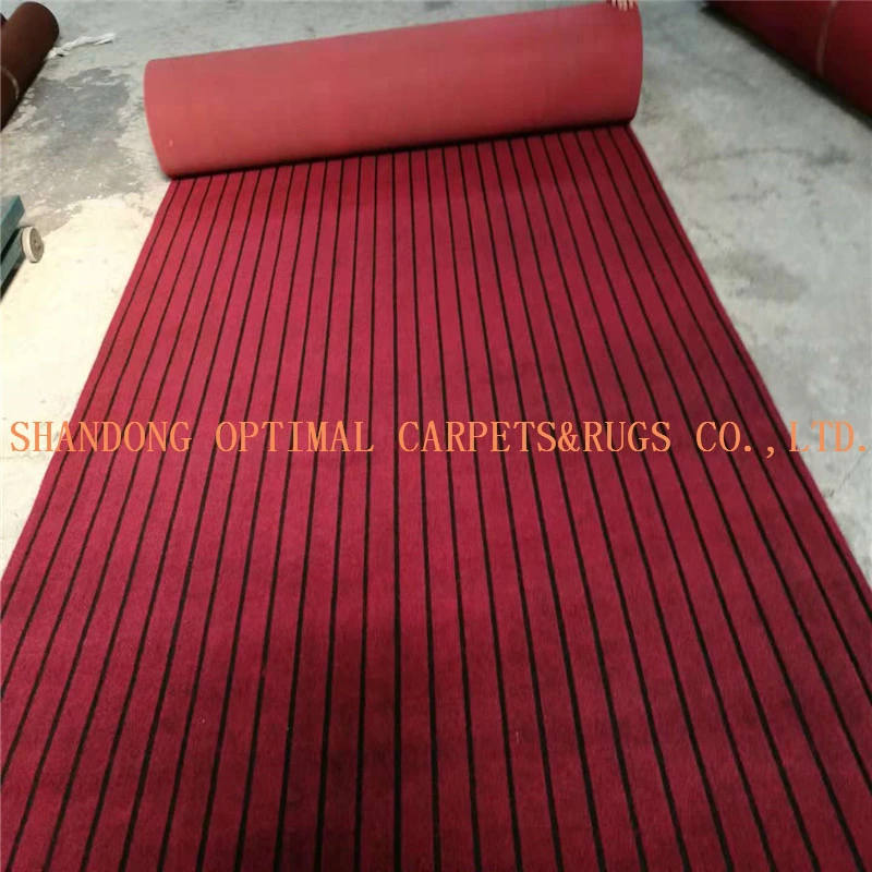 China Manufacturer Decorative Home Colorful Nonwoven Jacquard Carpet