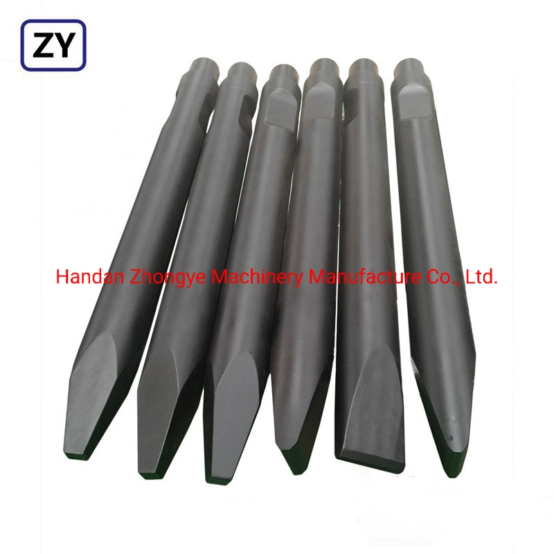 Hydraulic Breaker Chisel for Earthmoving Equipment Use