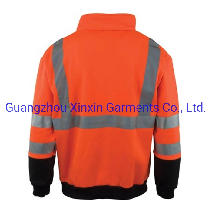 Guangdong Warm High Visibility Safety Work Clothes with Reflective Tape (W897)