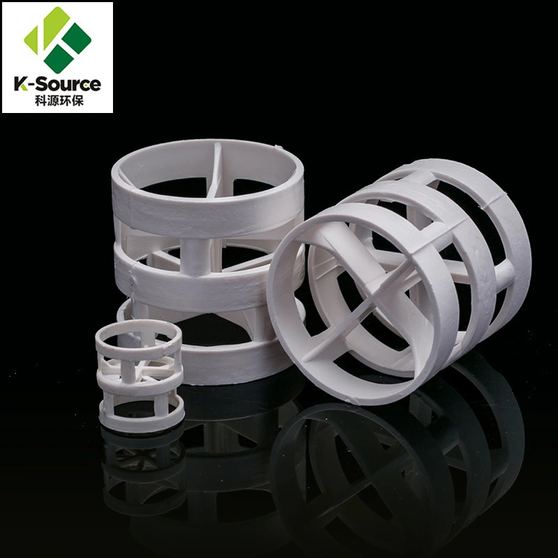 25mm 38mm 50mm Diameter Plastic Pall Ring PP Pall Ring