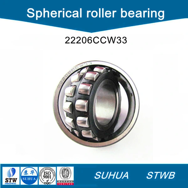 Steel Cage Spherical Roller Bearing (22206CCW33)