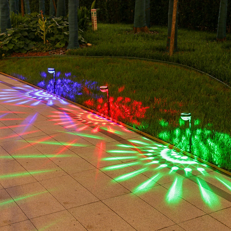 Solar Road Stud Lights Wholesale/Supplier LED Solar Light RGB Landscape Lawn Lamp