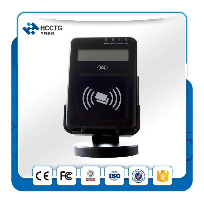 Pago Electrónico de apoyo, programas de lealtad y Control de Accesos Lector de tarjetas RFID (ACR1222L)