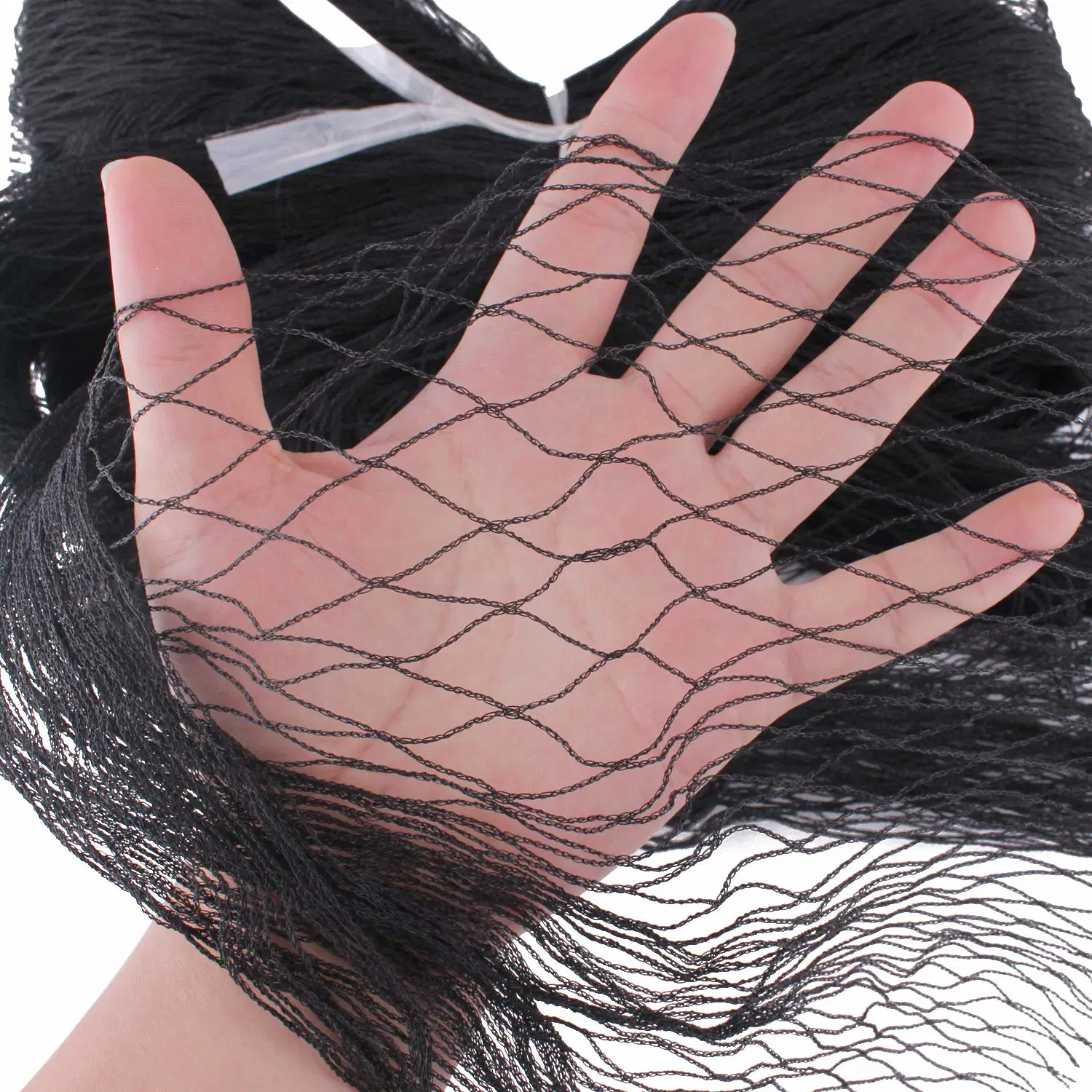 Heave Duty Black Fish Pond Cover Netting Bird Protection Plastic Net