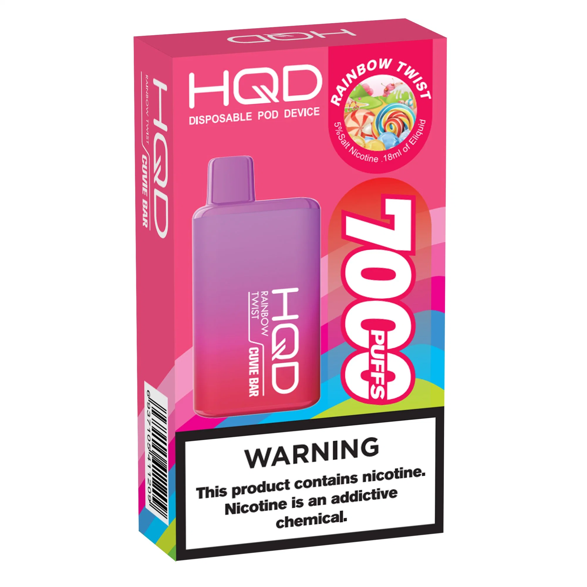 Hqd Hbar 6000 Puff Puff Plus Disposable/Chargeable E Cigarette Vape Pen