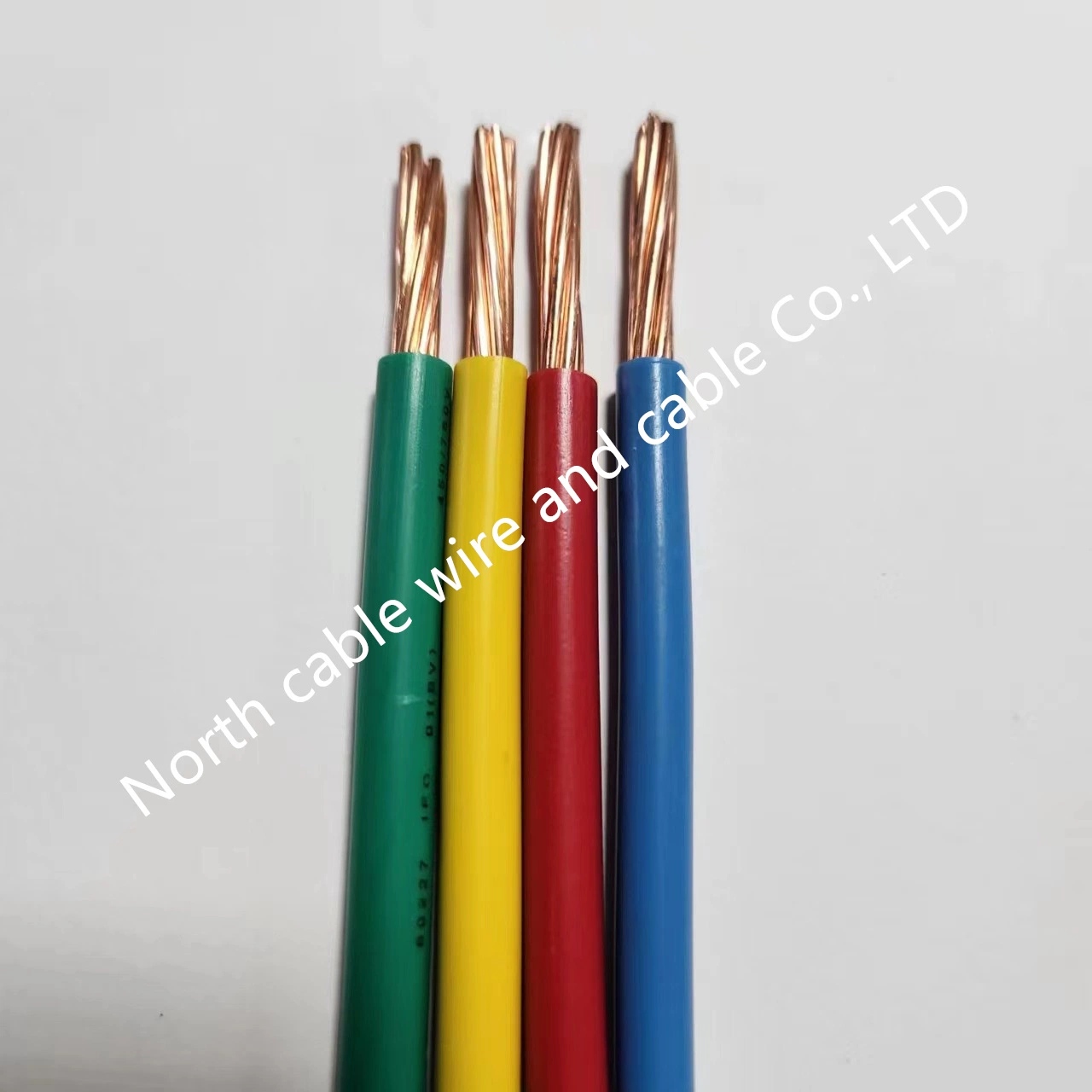 450/750V Single Core Solid Stranded Coper Wire PVC Wire Cable