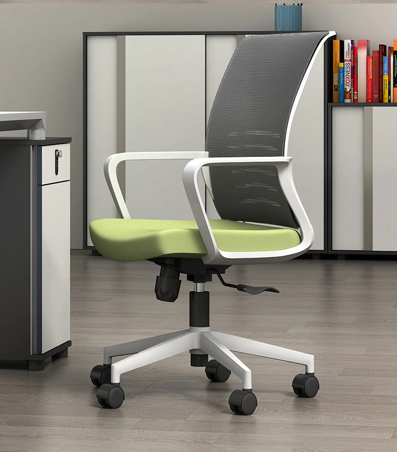 Оптовая торговля современной эргономики поворотный сетка Office стул для школьной мебели