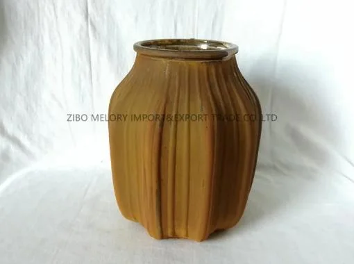 Glass Vase/Glassware/Glass Products/Rusty Finish
