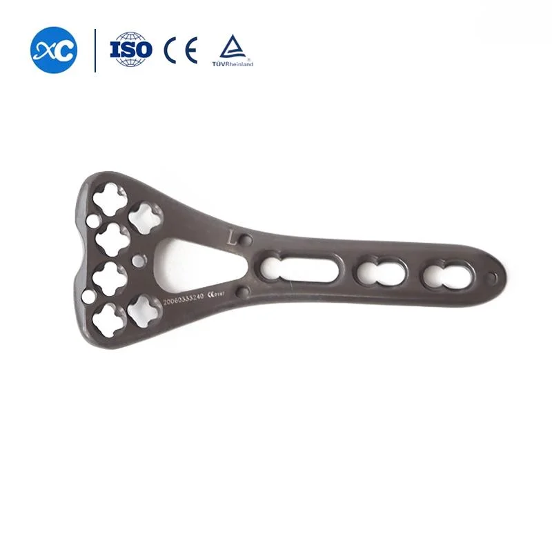 Orthopedic Multi-Axial Distal Radius Palm Small Fragment Locking Plates Titanium Trauma Implant