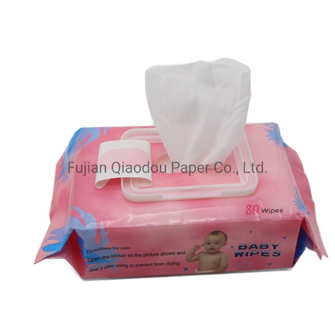 Non-Woven Alcohol Free Skincare Baby Wipes