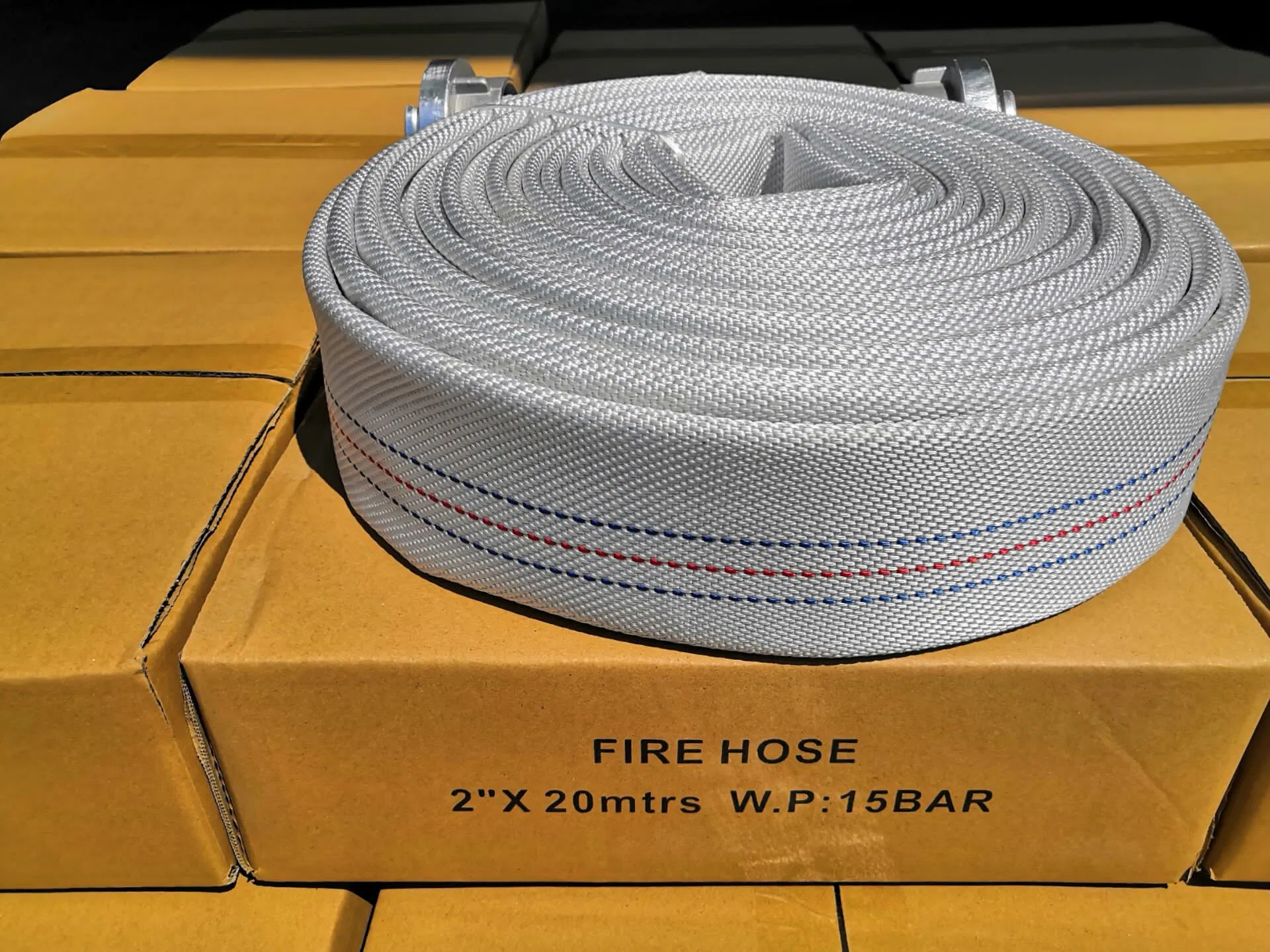 Wholesale/Supplier Reinforced Canvas Covered Fire Hose Pipe in High quality/High cost performance 