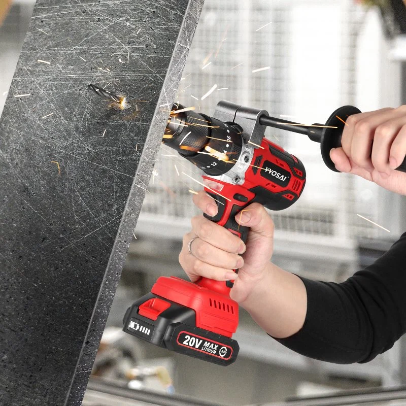 High Satisfaction Season Vvosai 20V Lightweight Cordless Drill