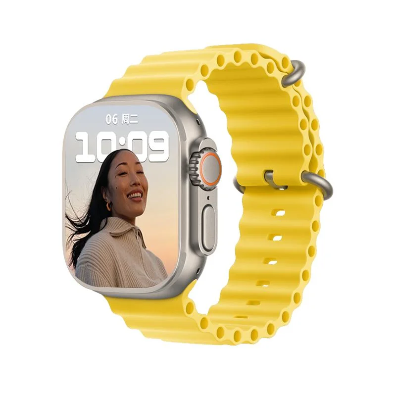 T900 Ultra Sport Watch Women Smart Watch الرجال ضغط الدم قياس شاشة معدل ضربات القلب الإلكترونية، شاشة SmartWatch تعمل بتقنية Bluetooth® تعمل باللمس
