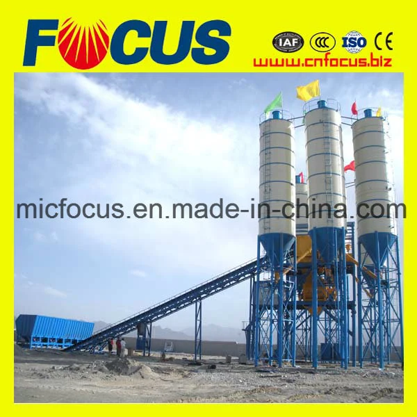 120m3/H Stationary Concrete Batching Plant for Big Engineering Project