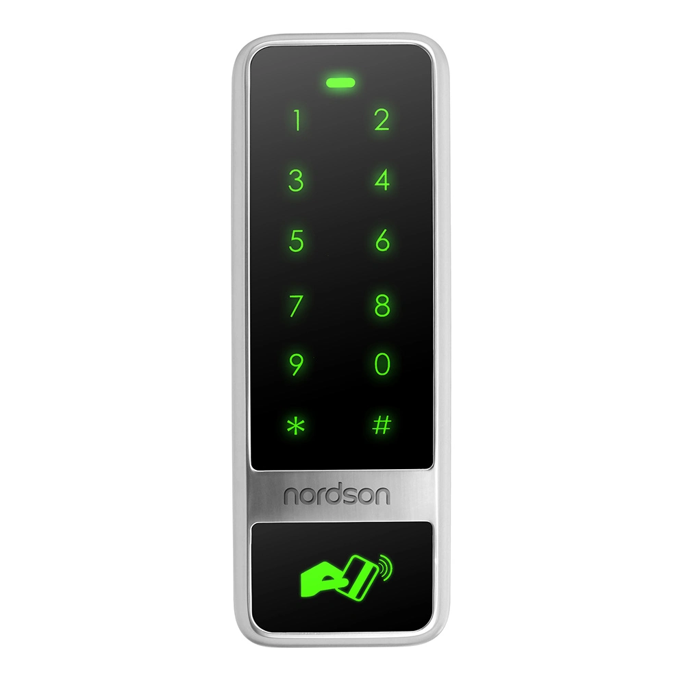 DC12V 125kHz or 13.56MHz Metal Shell Touch Screen Weigand TCP/IP RFID Door Lock Access Control System