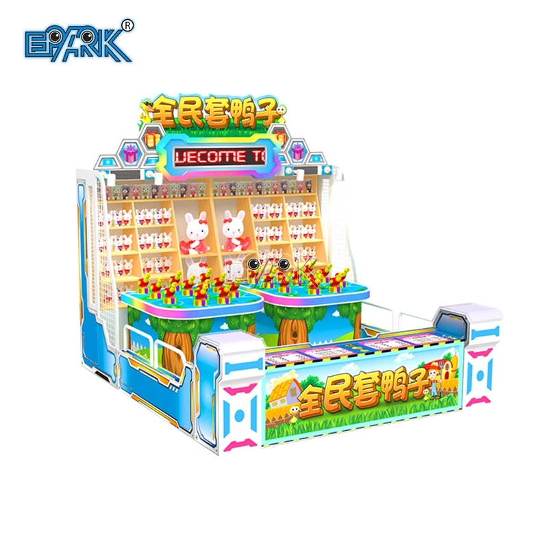 High Popular Double Player Rings Toss Duck Commercial Carnival Games+Duck Shooting Games