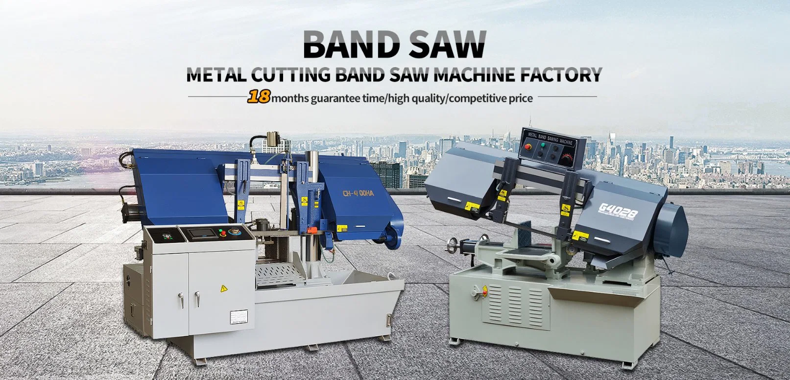 Metall-Bandsäge Maschine Bandsäge Maschine