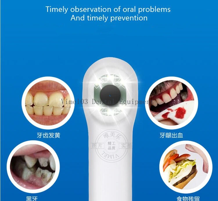 Dental Equipment Wireless WiFi Oral Dental Intraoral Camera 6 LEDs 500mega Pixels