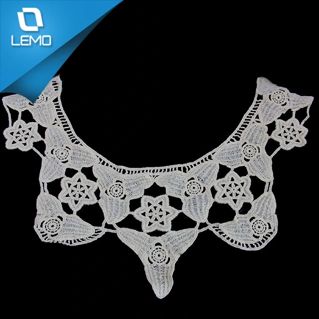 High quality/High cost performance  Cotton Guipure Collar Lace for Dress