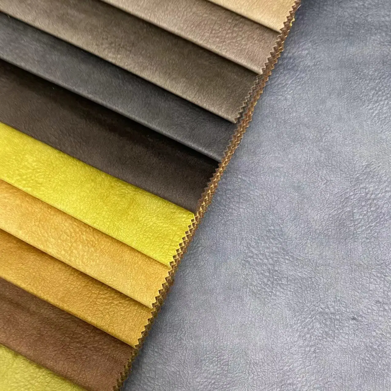 2022 tissus de mobilier Holland Velvet Home textiles teinture avec estampage Garniture pour canapé
