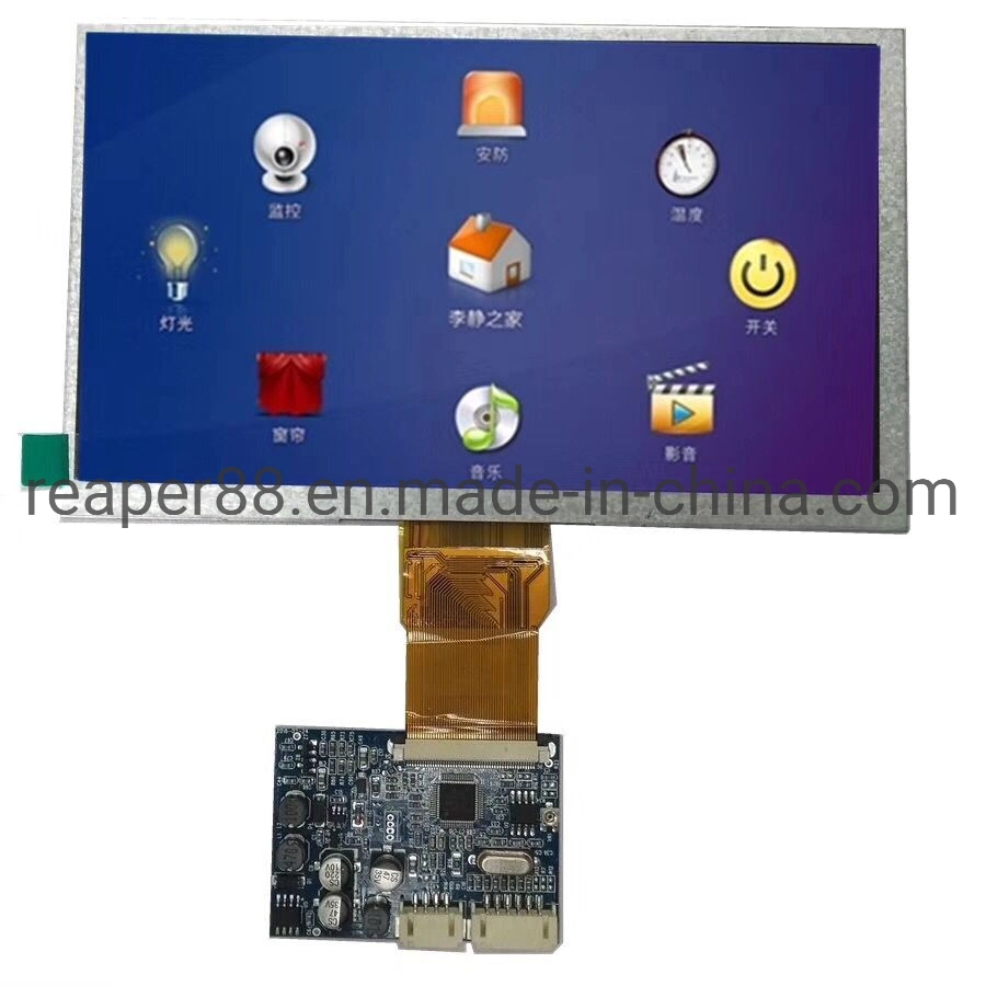 Factory Price 7inch Cm/HS TFT Screen 800*480 with Driver Board Apply for Intercom System Video Door Phone