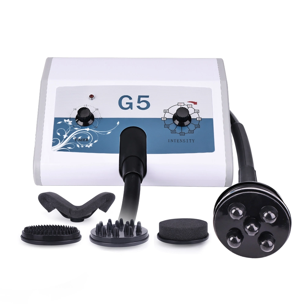 5 cabeças massajador em queima de gordura Vibrando G5 corpo Slimming G5 Máquina de massagem de vibração