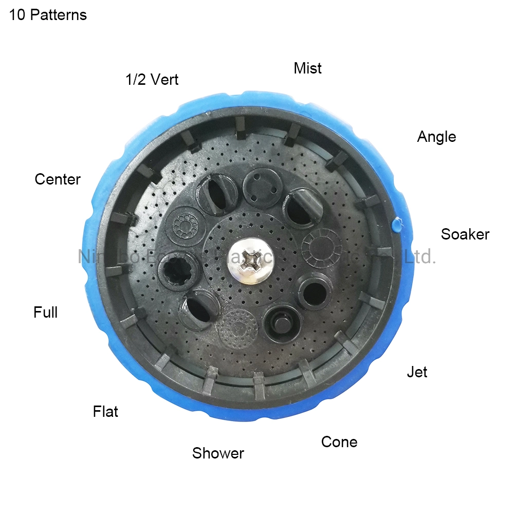 10 Patterns Soap Dispense Garden Water Sprayer