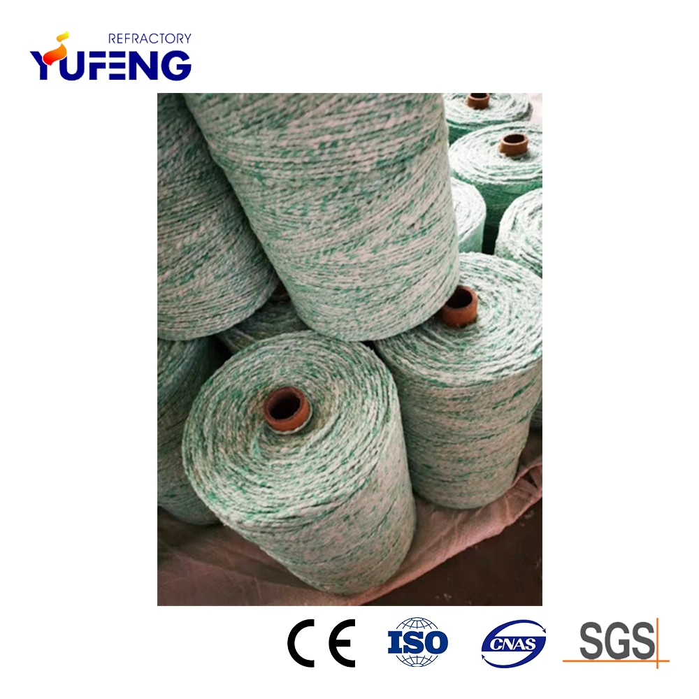 AES lana materiales de aislamiento térmico hilo de fibra bio soluble para Cinta/tela/Ropes