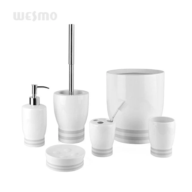 A fábrica de porcelana directo grés Home Hotel decoração casa de banho em cerâmica Conjunto de acessórios