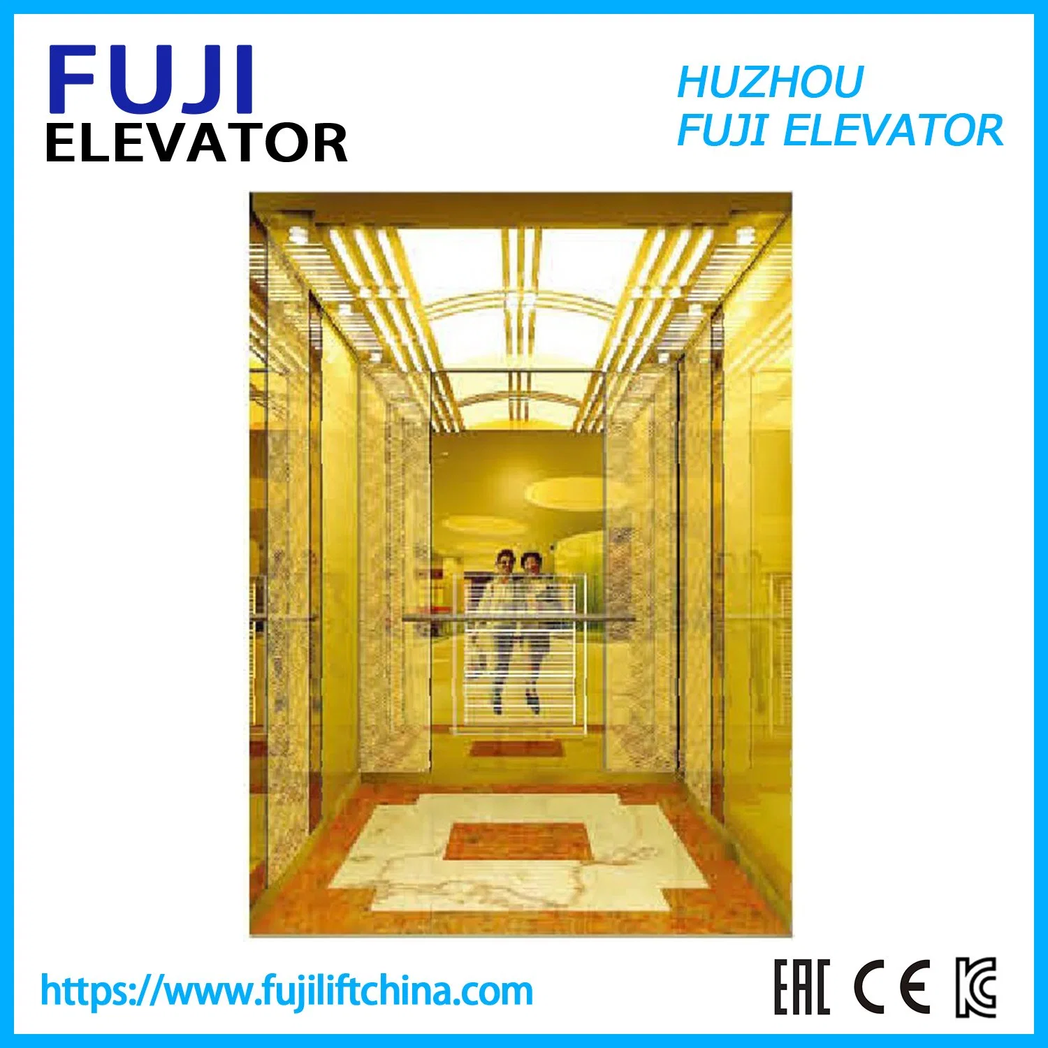 High Efficiency Residential Decorative Vvvf Sightseeing Glass Passenger Elevator Lift in China