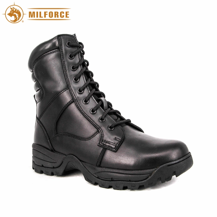 Military Style Manufacture Black Half Ankle Boots Tactical Equipment Black Military Style Boots for Men