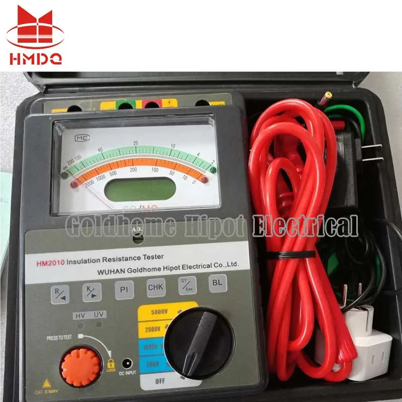 Analogue and Digital Display Type Insulation Resistance Meter