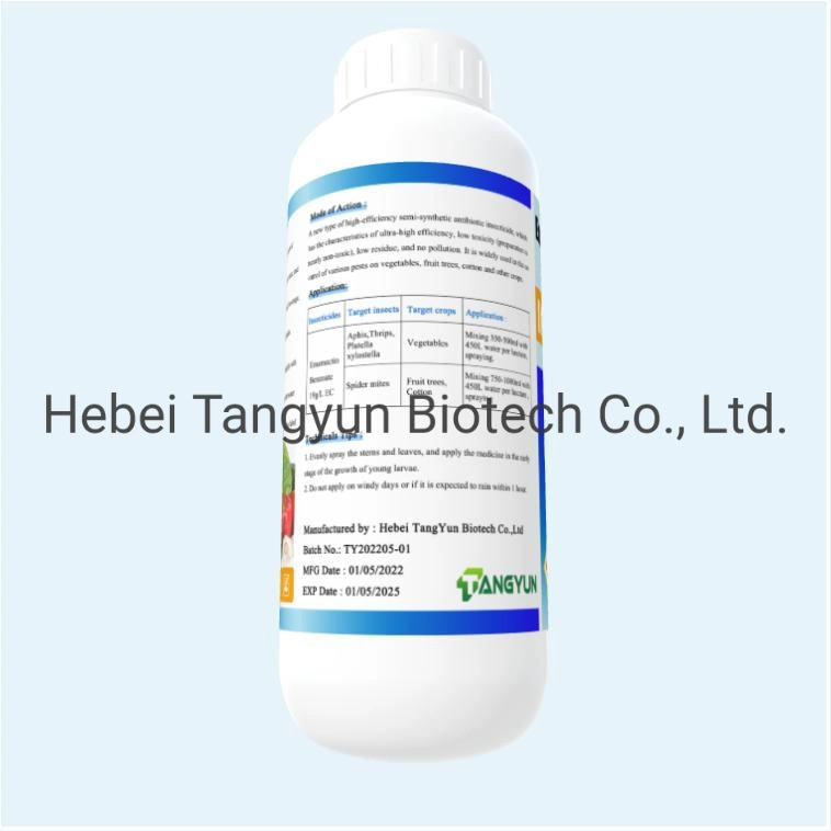 Low Residue Insecticide Emamectin Benzoate 2%Ec 5%Ec